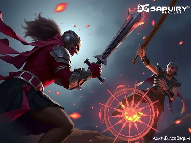 Ashen Blaze Begum Combat Scene